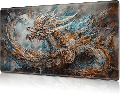 MTG - Tapete de juego para MTG TCG de 24 x 14 pulgadas, tapete de juego de cartas, alfombrillas de juego cosidas, alfombrillas de juego cosidas,