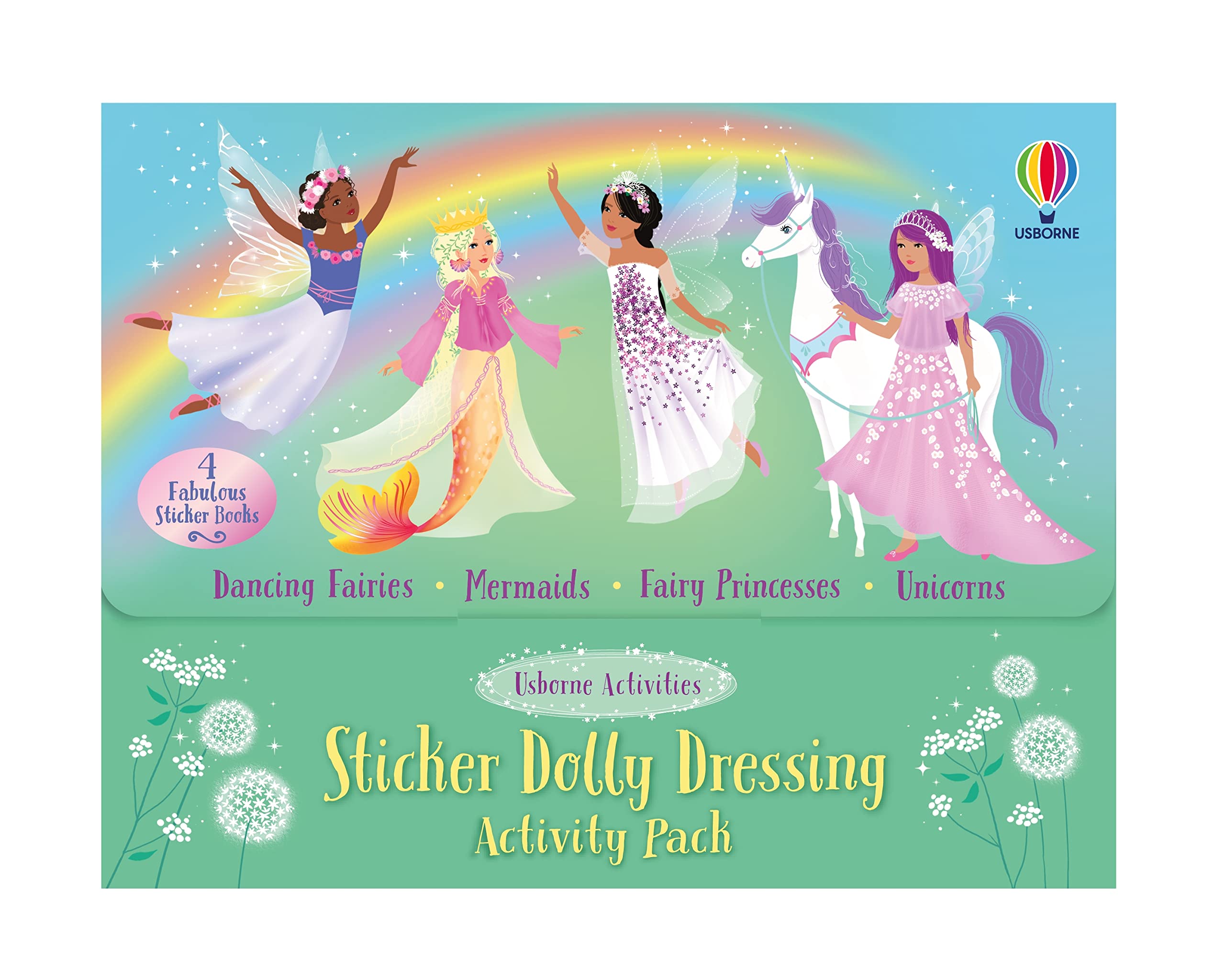 Sticker Dolly Dressing Activity Pack (Unicorns, Mermaids, Dancing Fairies & Fairy Princesses)