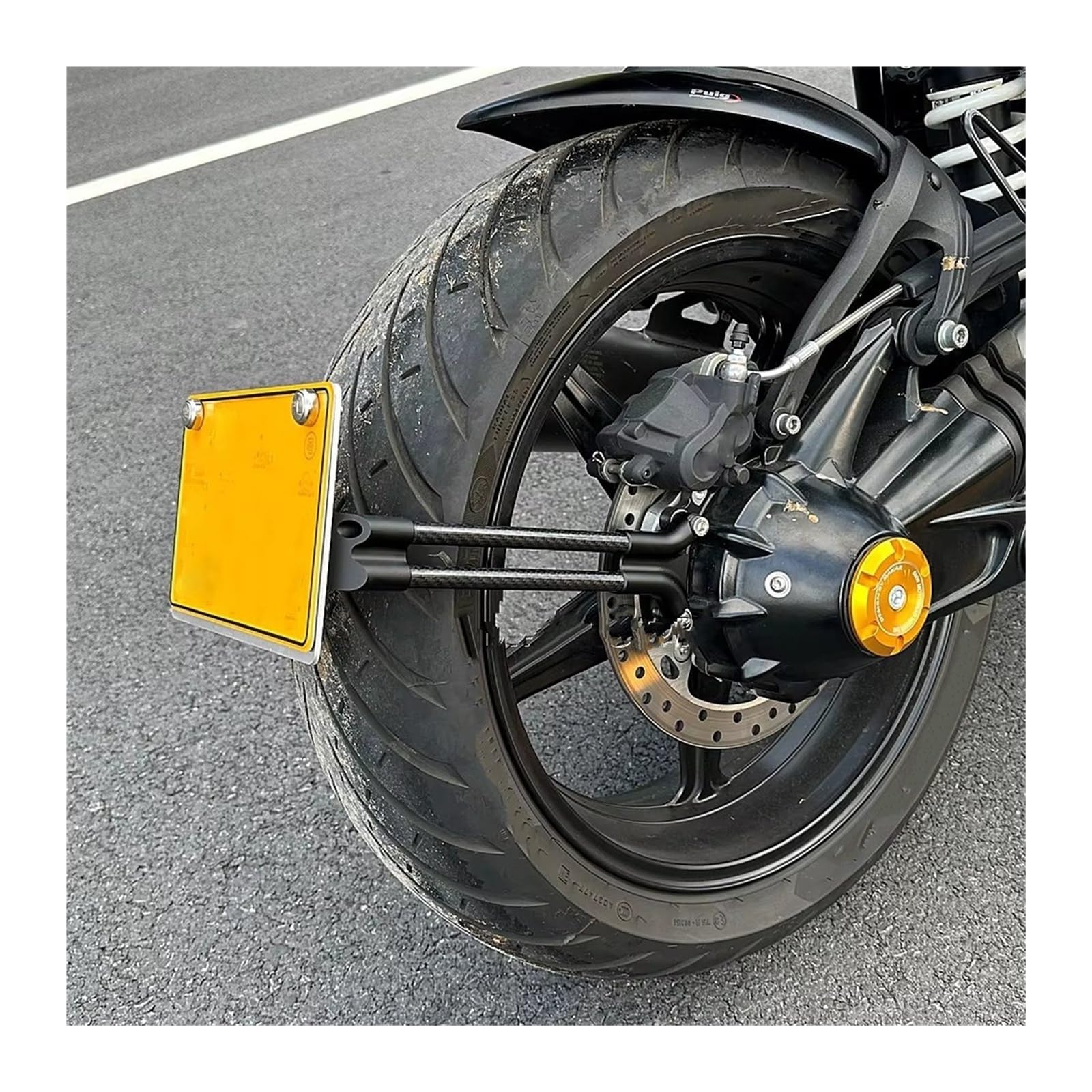 Cornice Targa Moto Staffa Registrazione Portatarga Per BMW Per R9T Per RNINET Per Urban GS Per Scramble Racer
