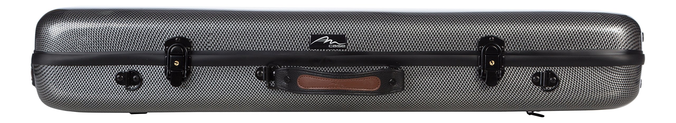 Custodia per Viola Fiberglass 38-43 Oblong carbone M-case + borsa musicale