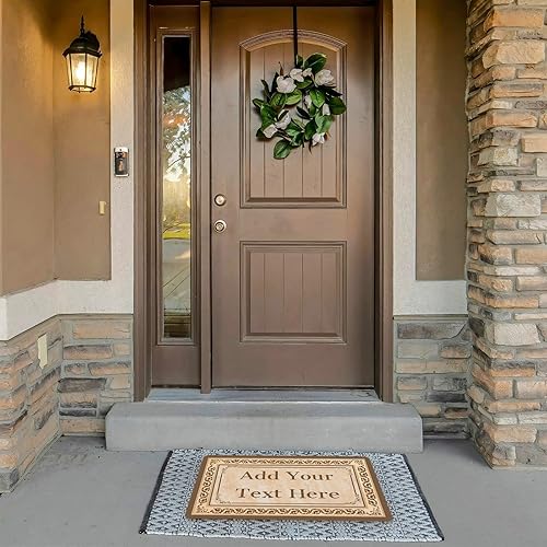 Miniatura 7 de Magimagine Tapete personalizado para puerta exterior e interior  Tapete de bienvenida personalizado para interiores y exteriores para puerta