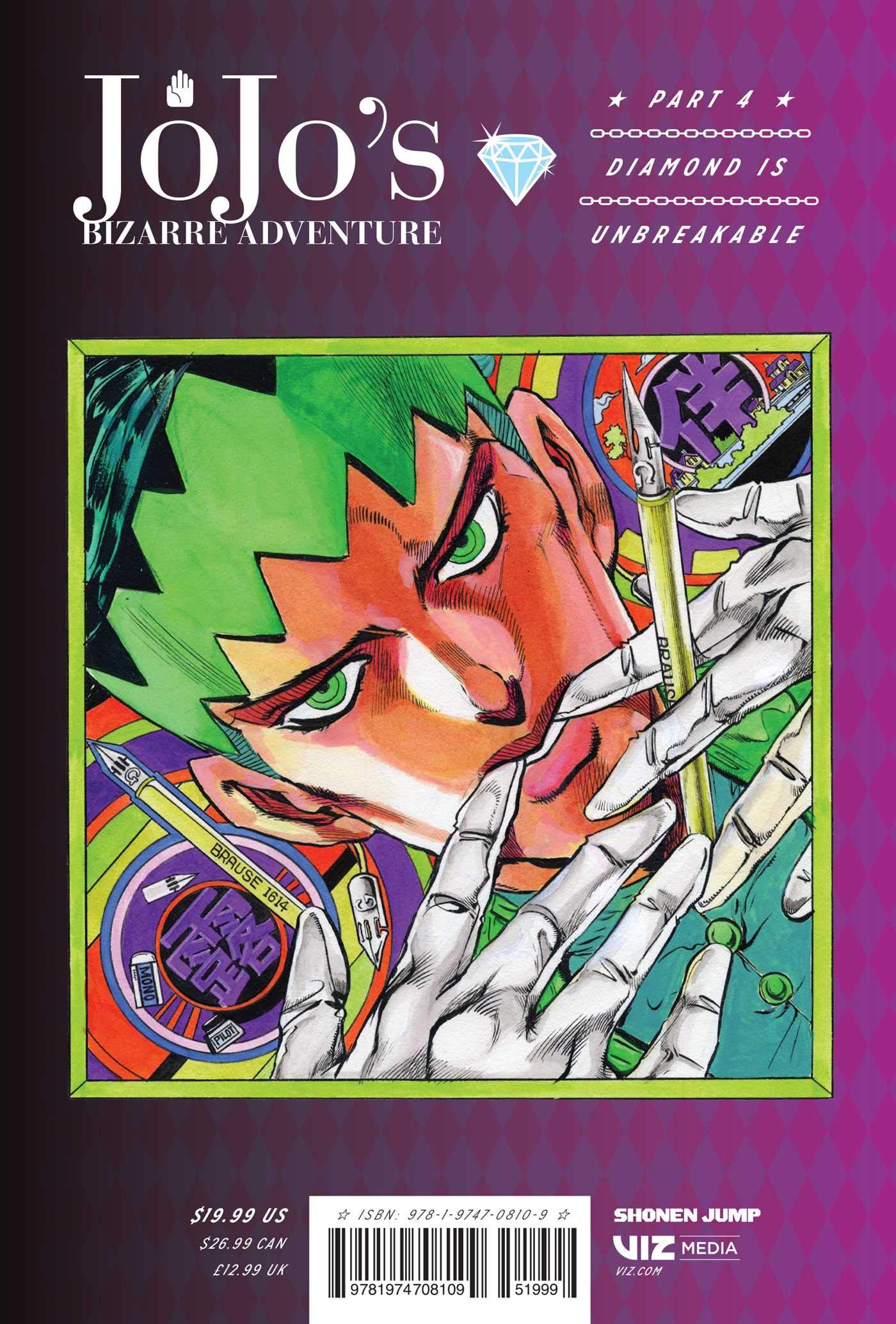 JoJo's Bizarre Adventure: Part 4 -- Diamond is Unbreakable, Vol. 4