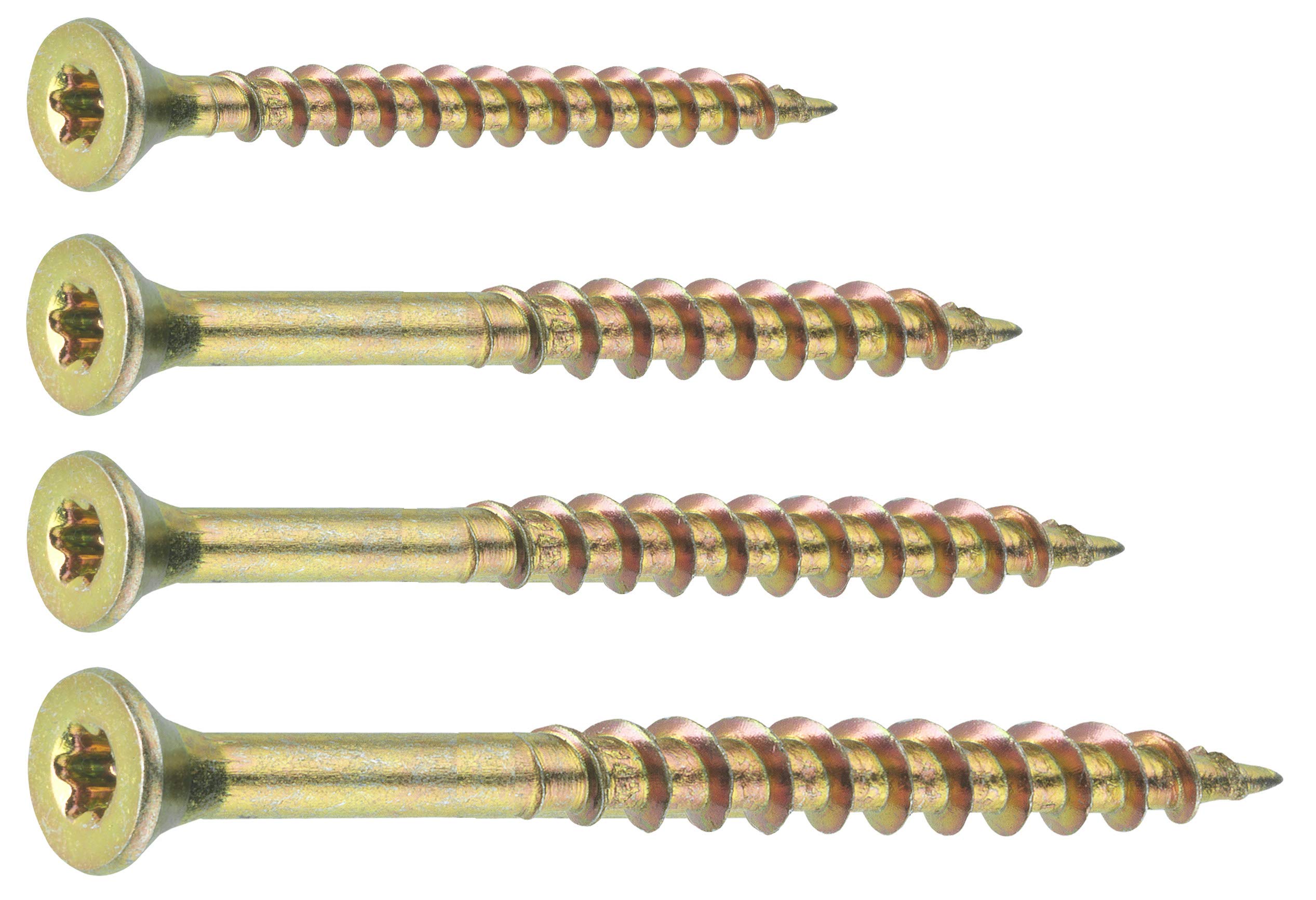 Connex B30048 Lot de 625 Vis universelles 4 tailles TX galvanisées