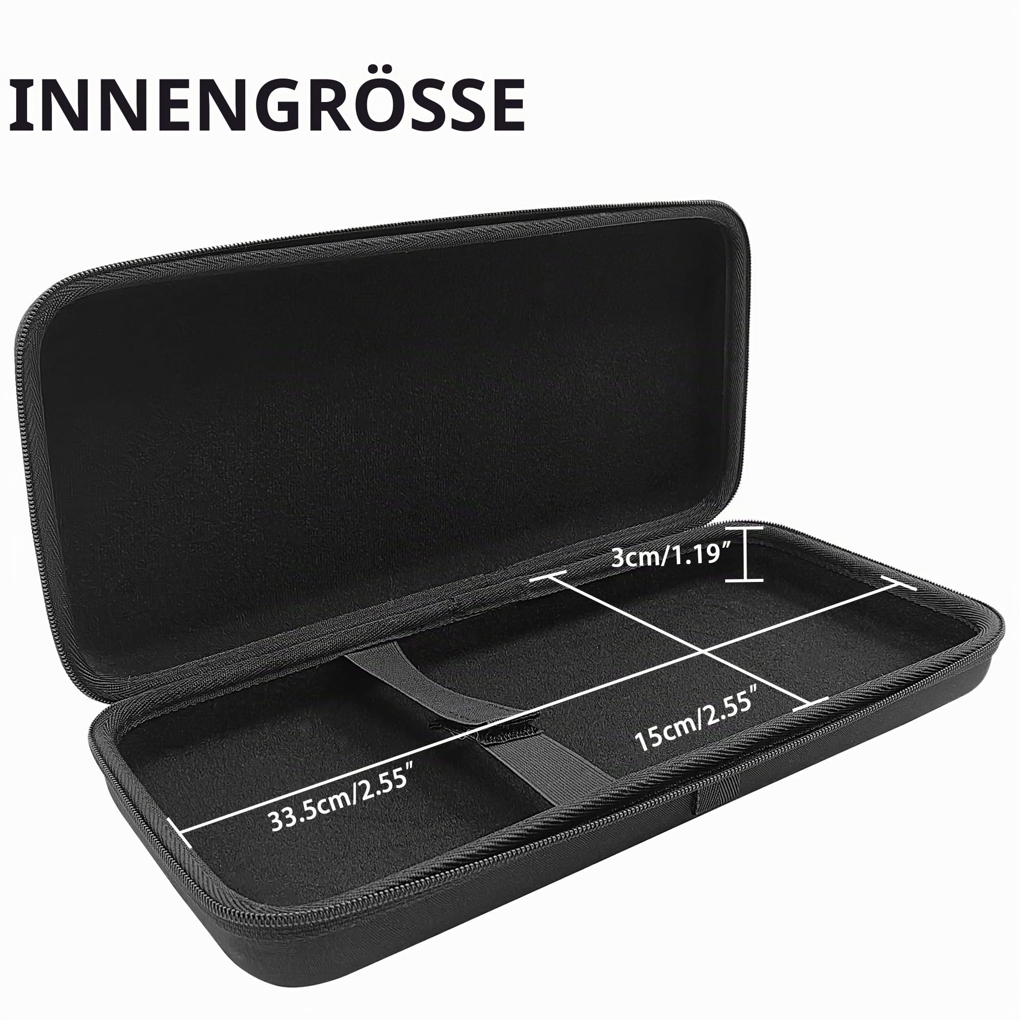Musiin DJ-Controller-Hartschalentasche, individuell kompatibel mit NI TRAKTOR X1 MK3-, F1- und Z1-Controllern, bietet Schutz und bequemen Transport für sichere und einfache Reisen