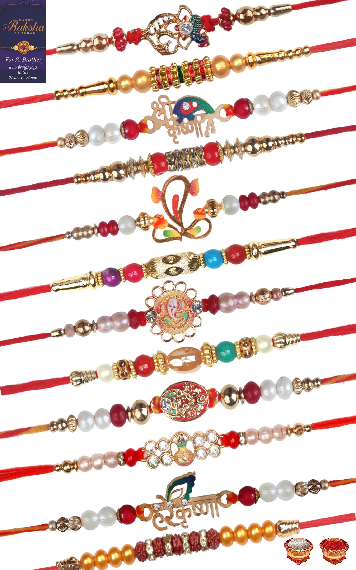 Designer Fancy Traditional Rakhi Combo Set for Bro/Brother/Bhaiya/Bhai/Kids/Bhabhi (Pack of 12) Rakshabandan (B0CFRT7TGH) Amazon Price History, Amazon Price Tracker