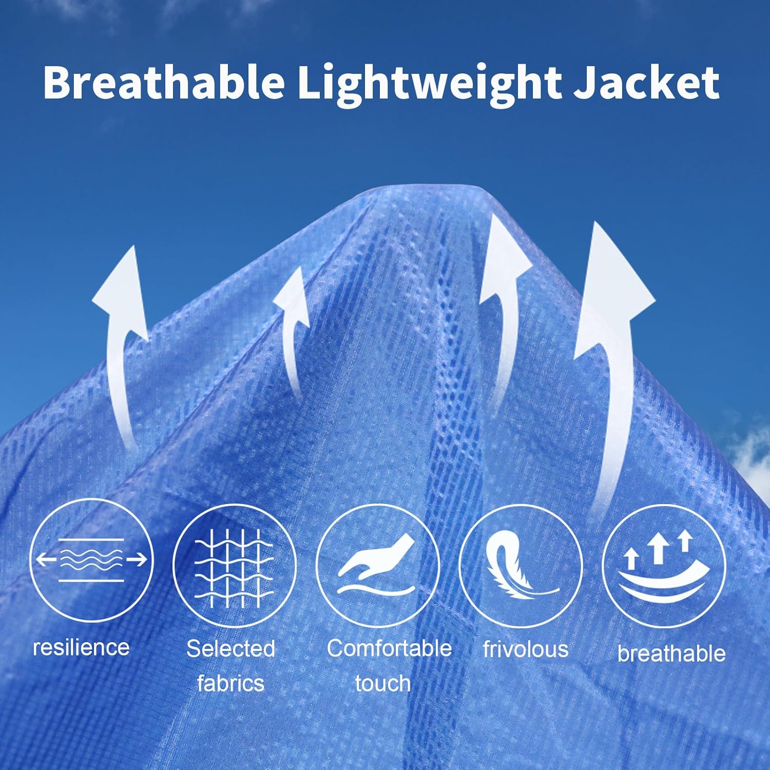 UPF 50+ Sun Protection Jacket Zip Up Hoodie Hiking Fishing Cycling Long Sleeve Outdoor Shirts For Men & Women - Image 4