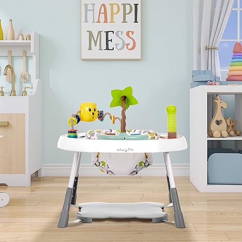 Miniatura 2 de Dream On Me Curio Sit N Seek - Centro de actividades para bebés en lima, centro de actividades 2 en 1 y mesa de juego con 3 juguetes desmontables y