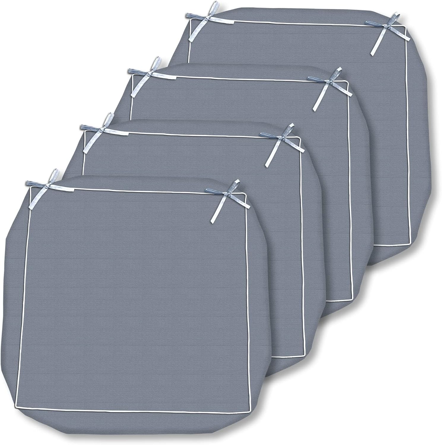 COSHNIBI Outdoor Cushion Covers Replacement, Square Patio