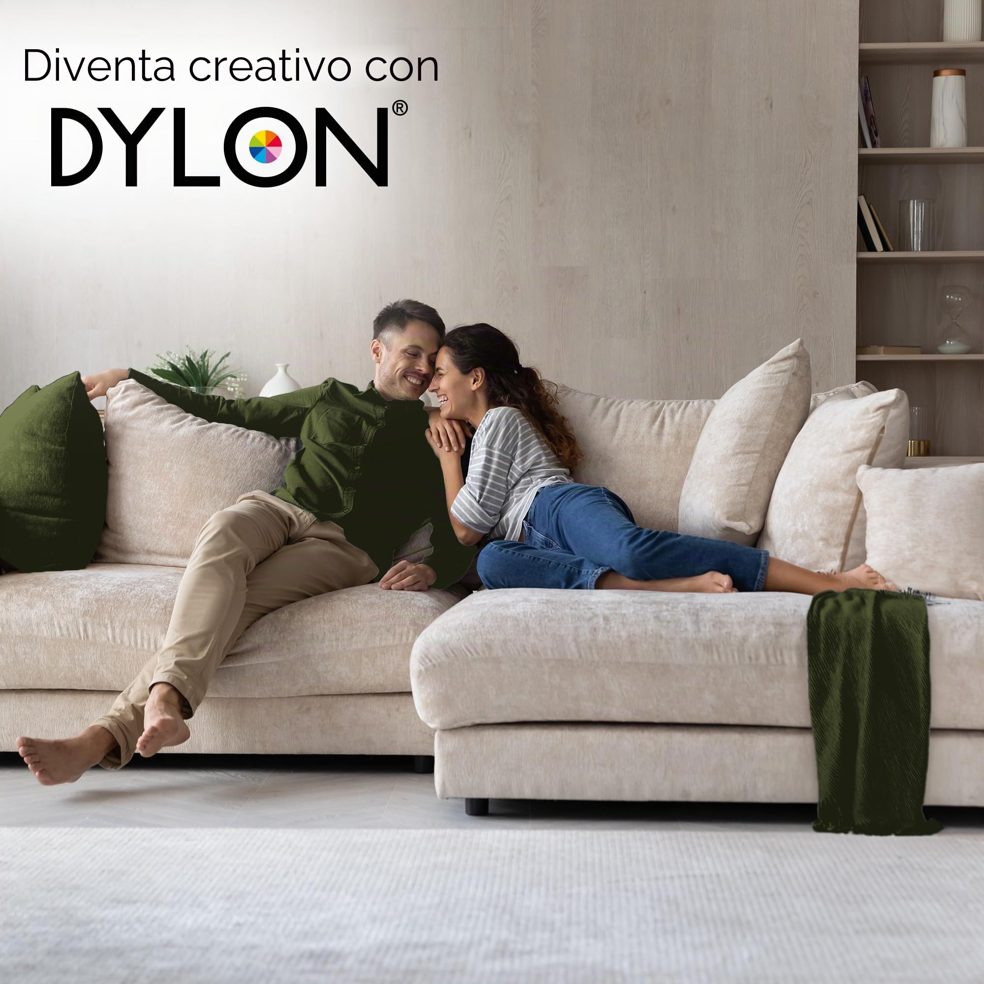 Dylon Machine Dye pod 350 g, verde oliva