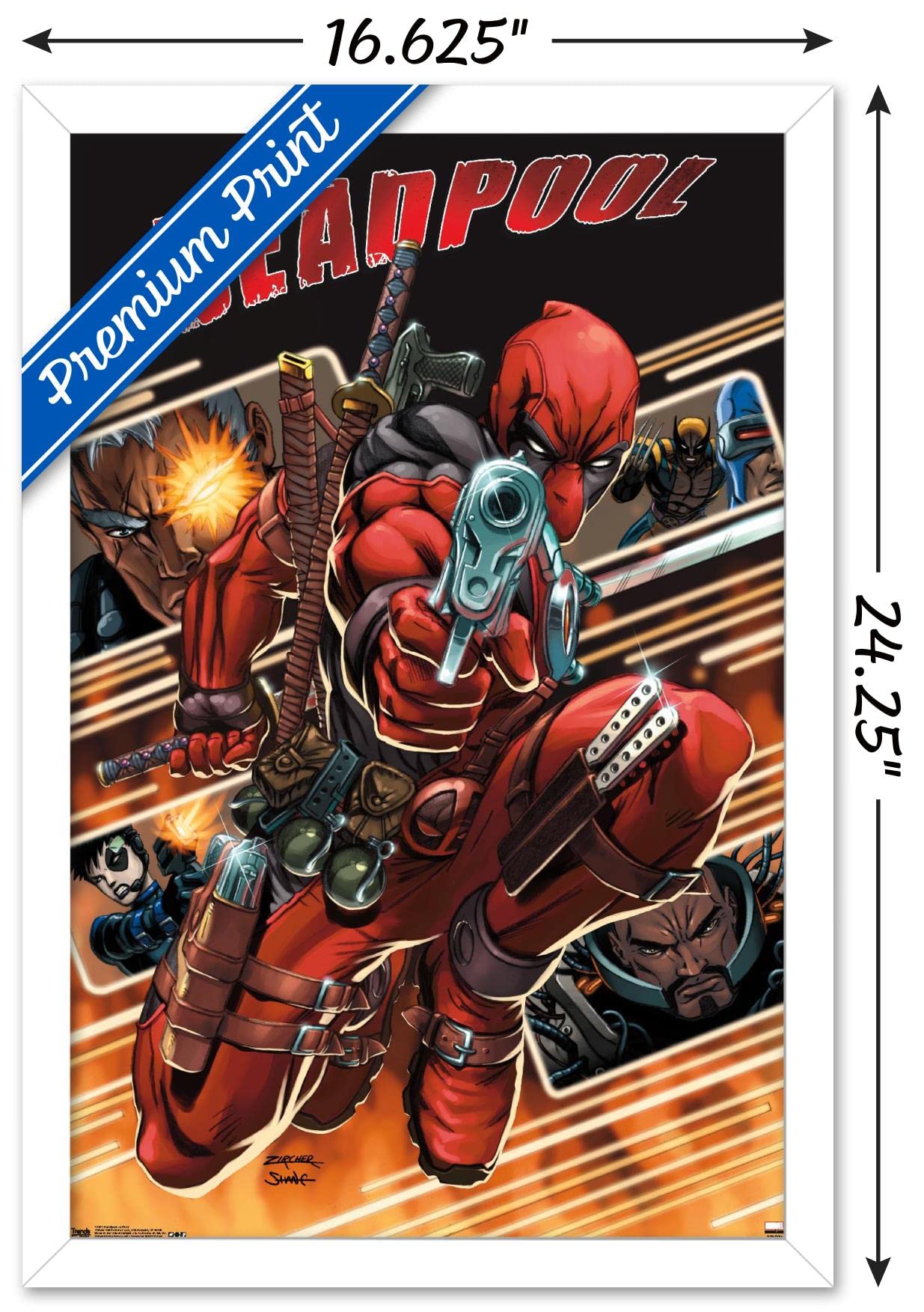 Amazon.co.jp: Trends International マーベルコミックス-デッドプール