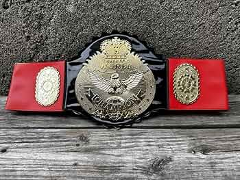 プロレスチャンピオン　昭和レトロプラモデル　駄菓子屋玩具 Amazon.co.jp: 当時物 Belt ワールドチャンピオン チャンピオン