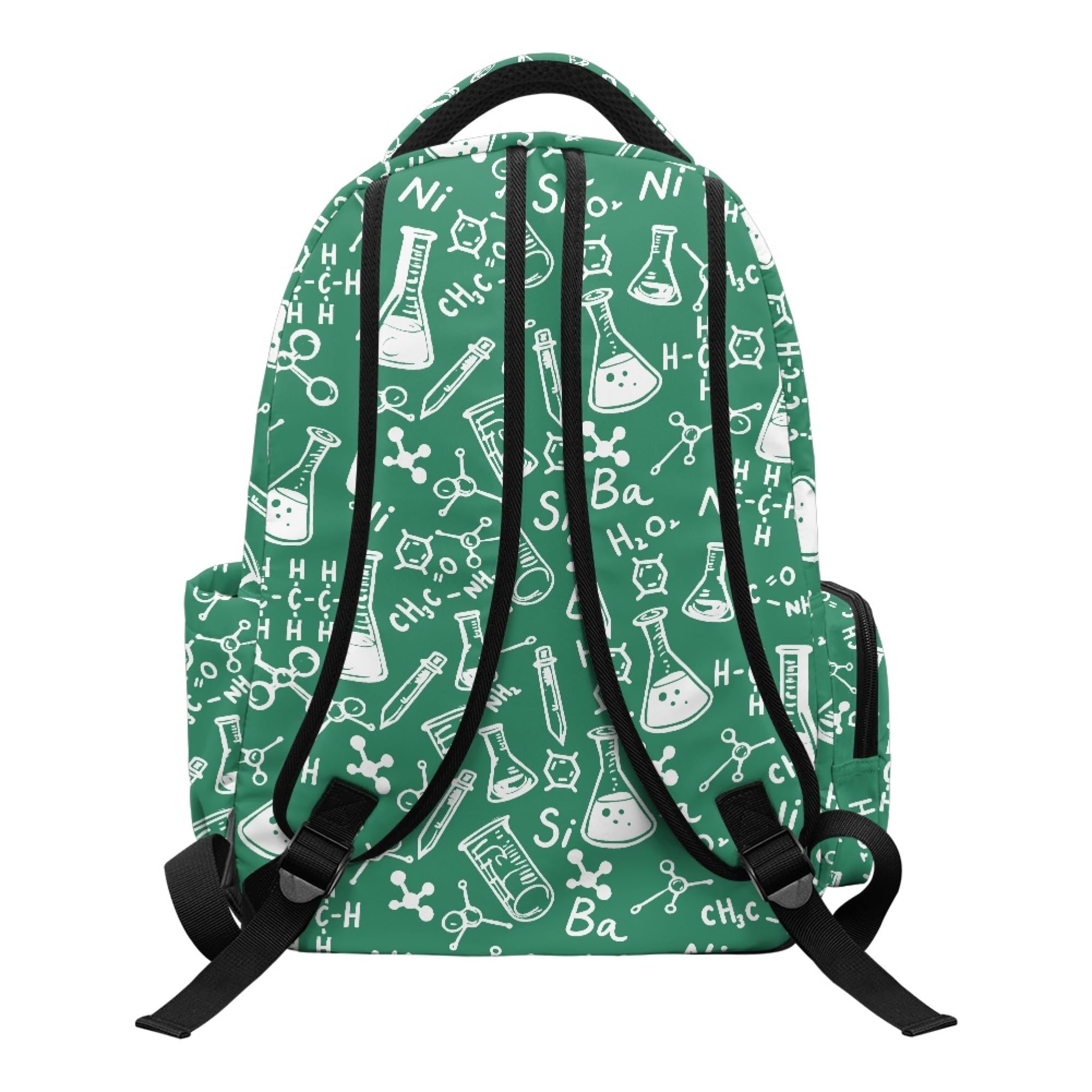 Bolsa escolar con patrón de pelota de golf para el medio, Ganado de las tierras altas de estilo universitario, M, Clásico