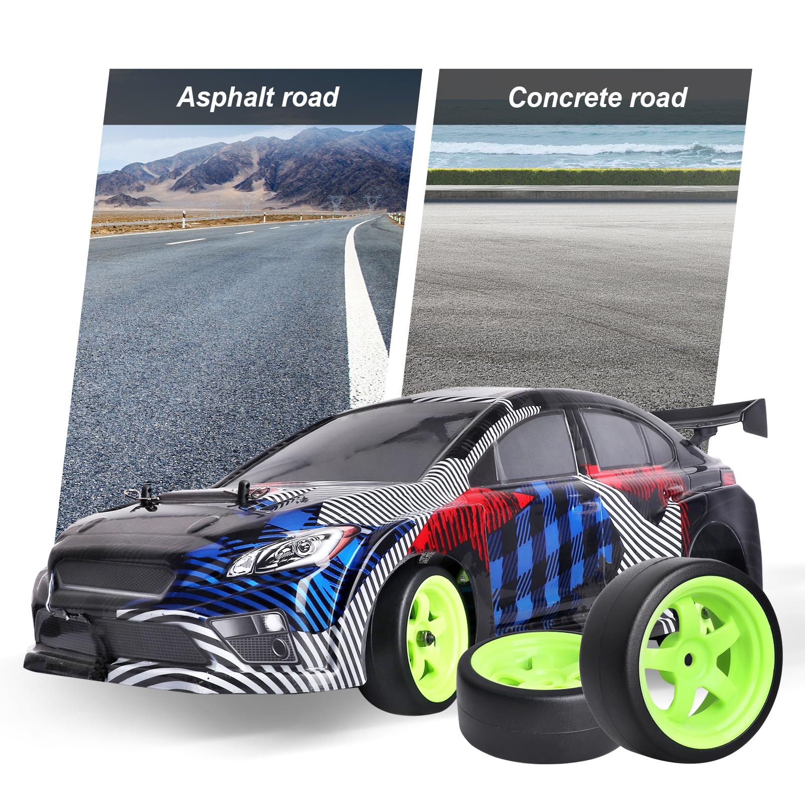 Amazon.com: HobbyPark Hard Plastic 12mm Hex RC Drift Wheels and