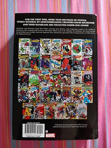 AMAZING SPIDER-MAN BY DAVID MICHELINIE & TODD MACFARLANE OMNIBUS