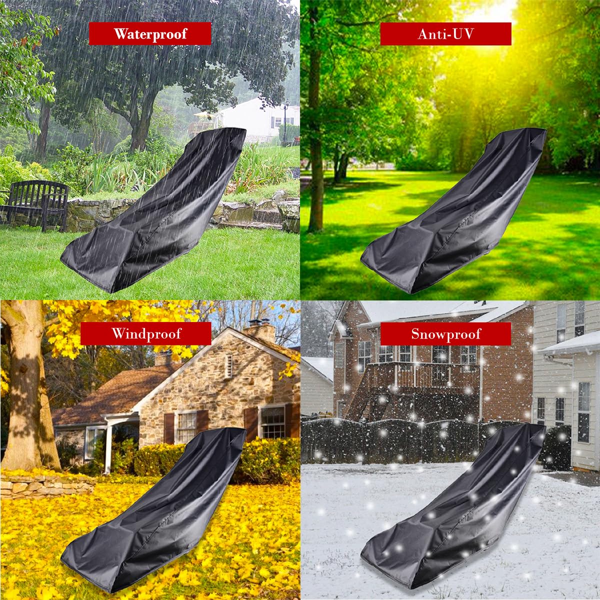 Funda para cortacésped de empuje, resistente al agua, 600D, cubierta para cortacésped, cubierta impermeable para el cuidado del césped al aire libre, agua completa, protección UV, ajuste con cordón,