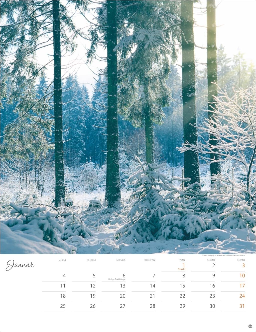 Jenseits der Hast Posterkalender 2027: Entschleunigen mit traumhaften Landschaftsfotos in einem praktischen Wandkalender. Raum für Notizen und schöne Aufnahmen im Foto-Kalender