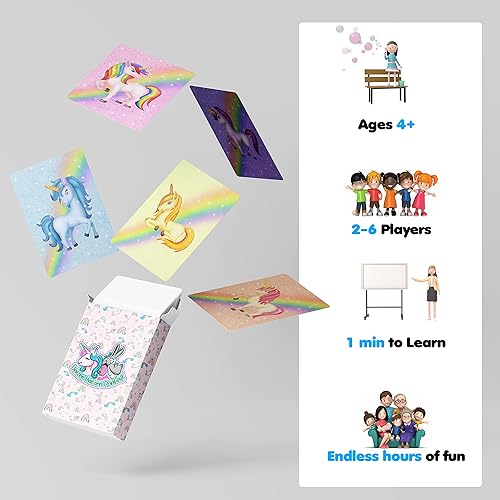 Miniatura 2 de Burro unicornio unicornio! - Divertido juego de cartas para niños y familias. Corral tantos unicornios mágicos como puedas, pero ten cuidado con