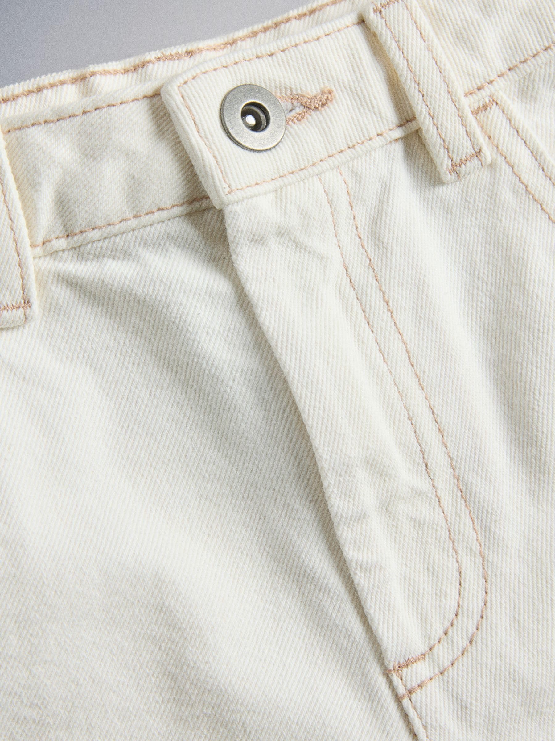 THE SET Ragazzo Confezione da 2 Jeans Ampi | Bambino, Standard, Mid Rise, Zipper, Trouser, 100% cotone