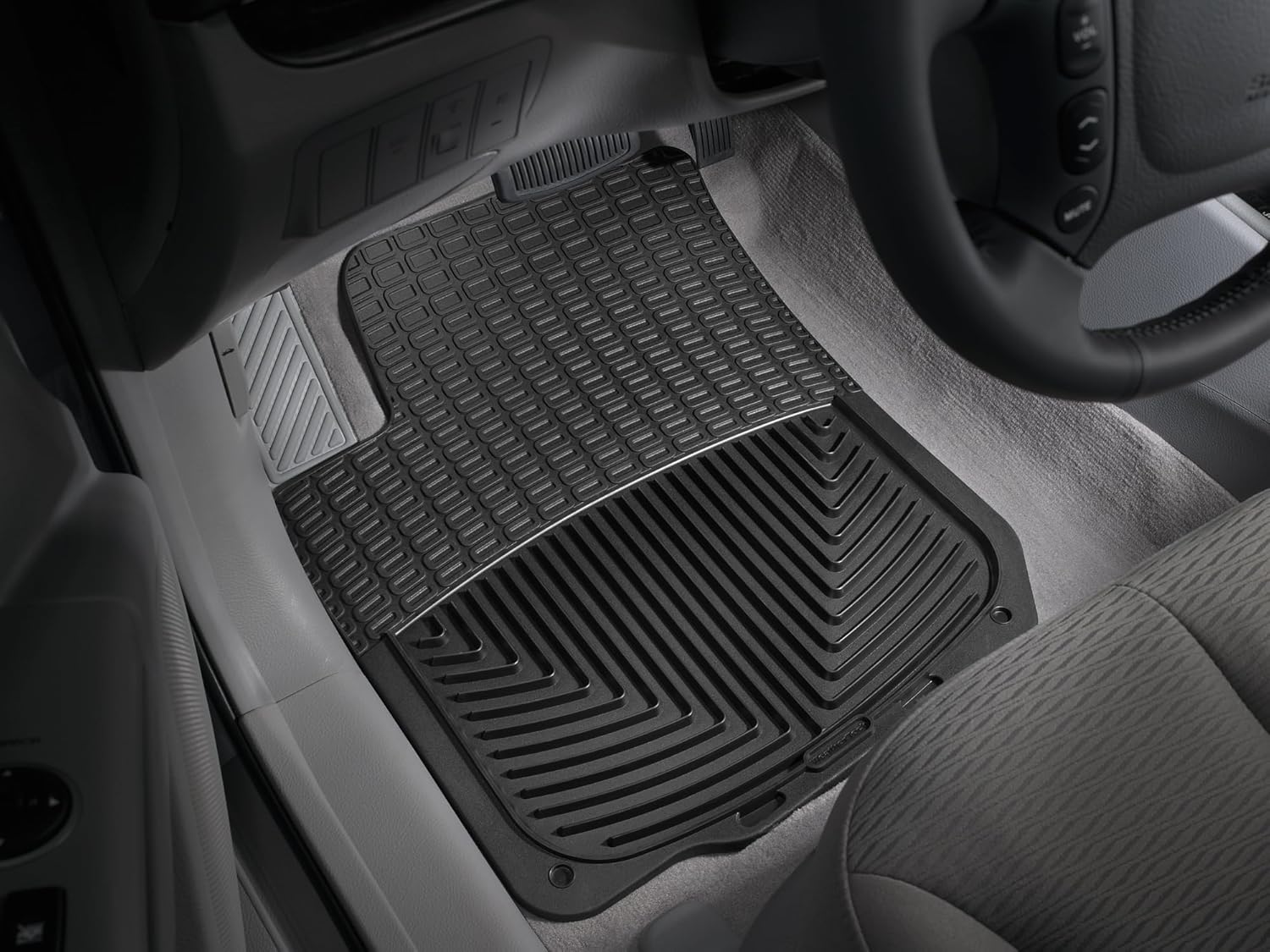 WeatherTech All-Weather Floor Mats for Audi Allroad Quattro, TTS, Golf - 1st Row (W31), Black