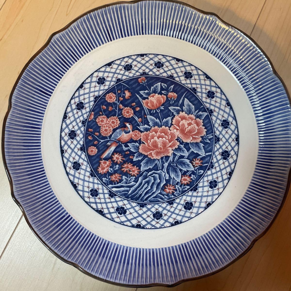 オールドノリタケカレー皿深皿洋風皿花柄