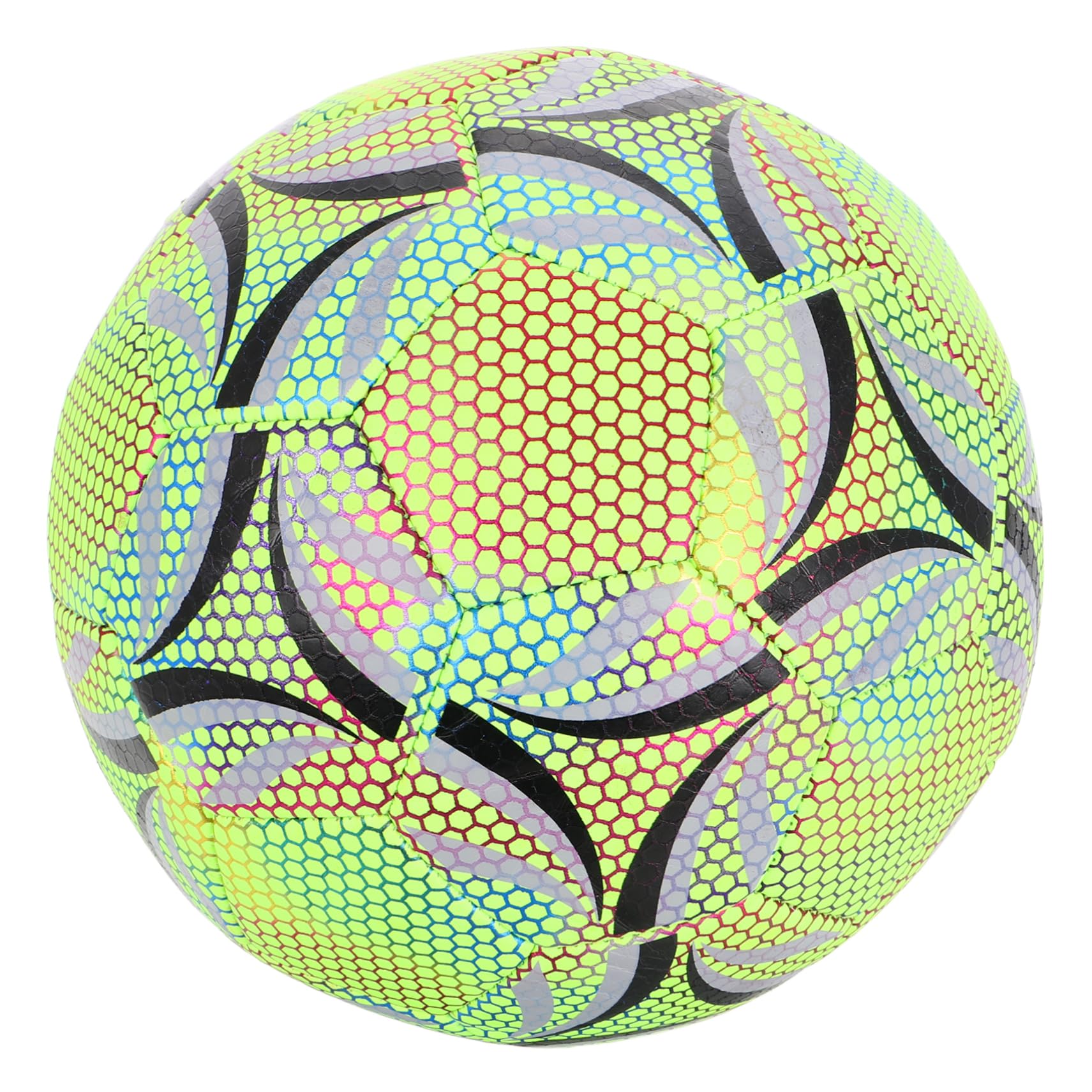 Balón de Fútbol Luminoso Talla 5 Pu Peso Oficial para Jóvenes Adultos | Brilla Oscuridad, para Práctica y Entrenamiento, Visibilidad Mejorada y Diseño Ergonómico