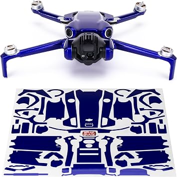 WRAPGRADE for DJI Mini 4 Pro Body Skin Sticker Stratosphere Blue