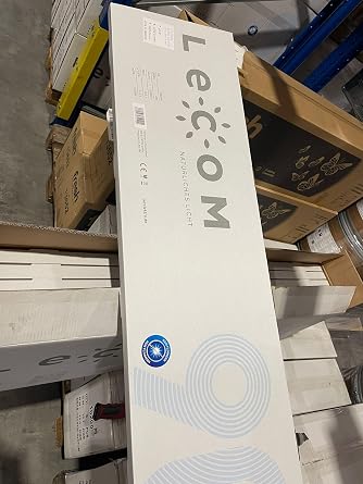 LECOM 2x LED Panel 120 x 30 Neutral White 4000 K CRI90 for Natural Colours [Energy Class E]