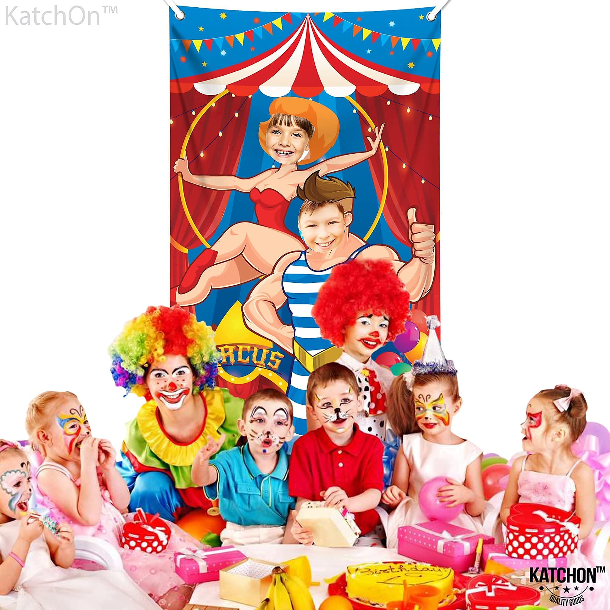 Buy Big, Carnival Photo Door Banner 72x36 Inch, Carnival Theme Party