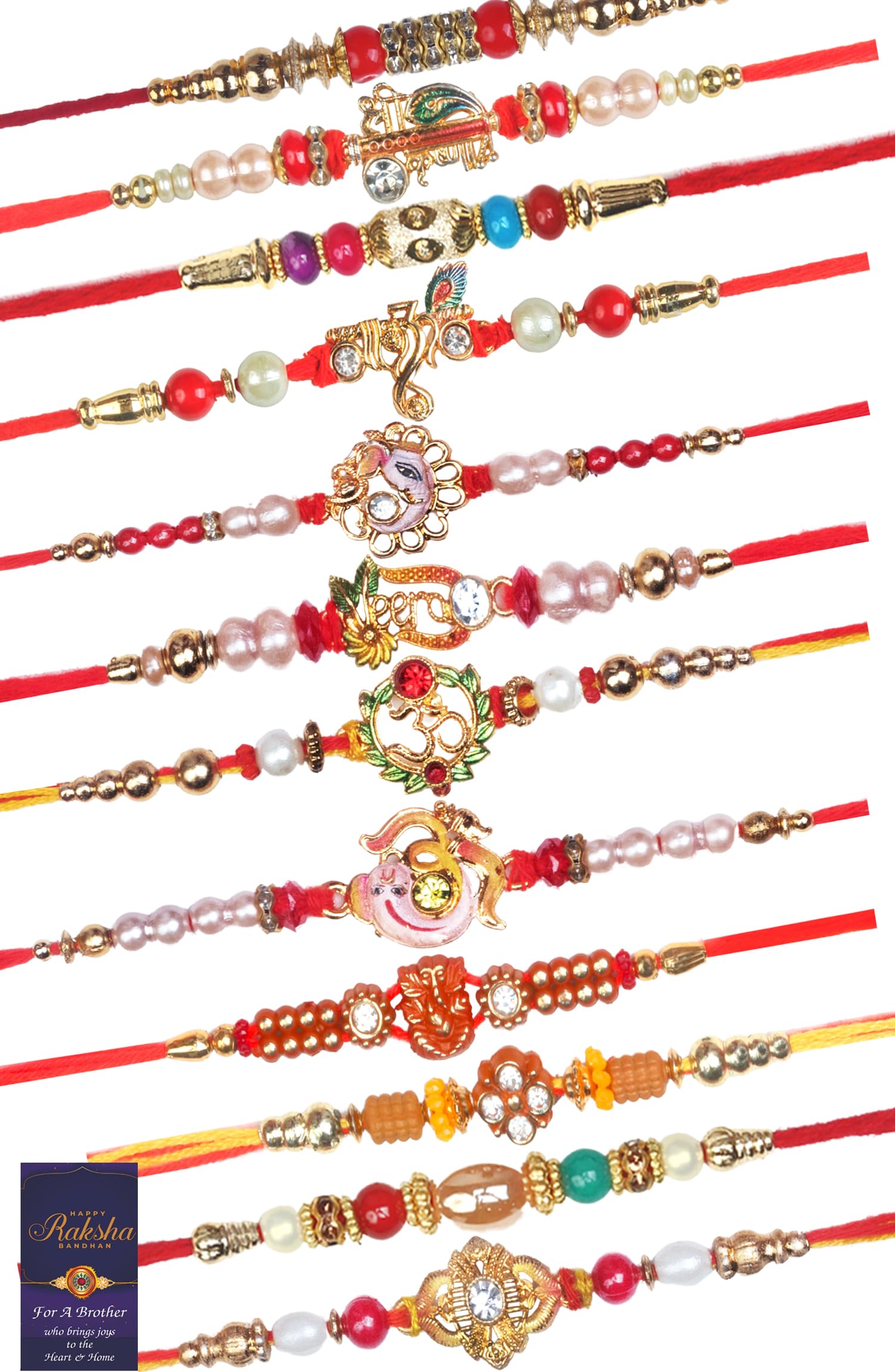 Designer Fancy Traditional Rakhi Combo Set for Bro/Brother/Bhaiya/Bhai/Kids/Bhabhi (Pack of 12) Rakshabandan (B0CFRFVKBP) Amazon Price History, Amazon Price Tracker