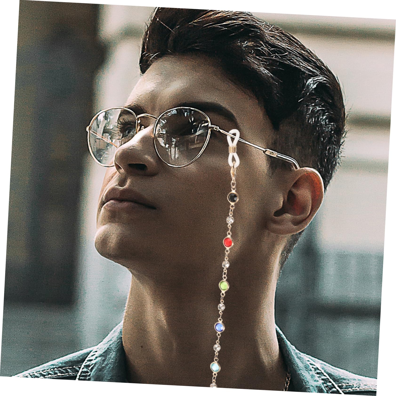 BESPORTBLE Cadena Para Gafas Correas Para Gafas Con Cuentas Correas Para Gafas Gafas De Sol Gafas De Sol Con Forma Accesorios Para Gafas De Hombre Cadenas Para Gafas