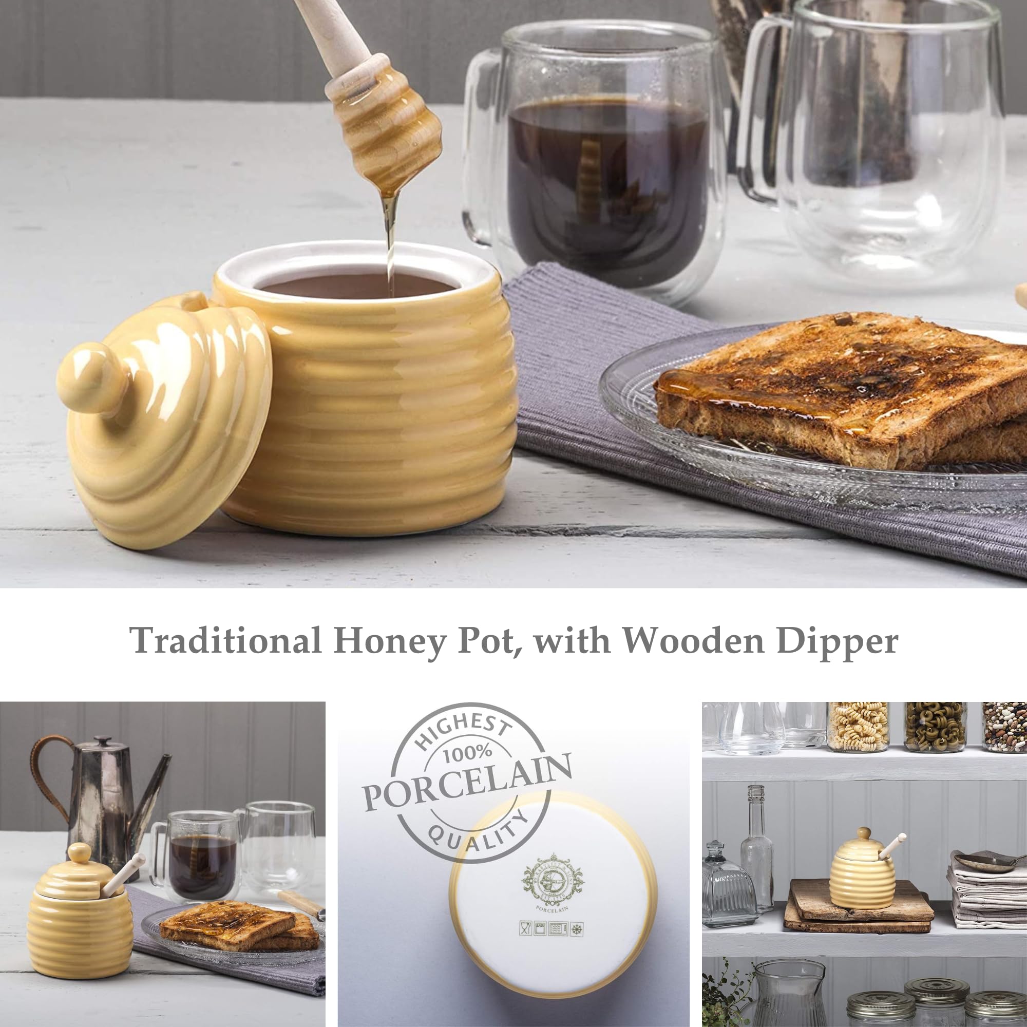 WM Bartleet Honey Pot - Durable Storage -2