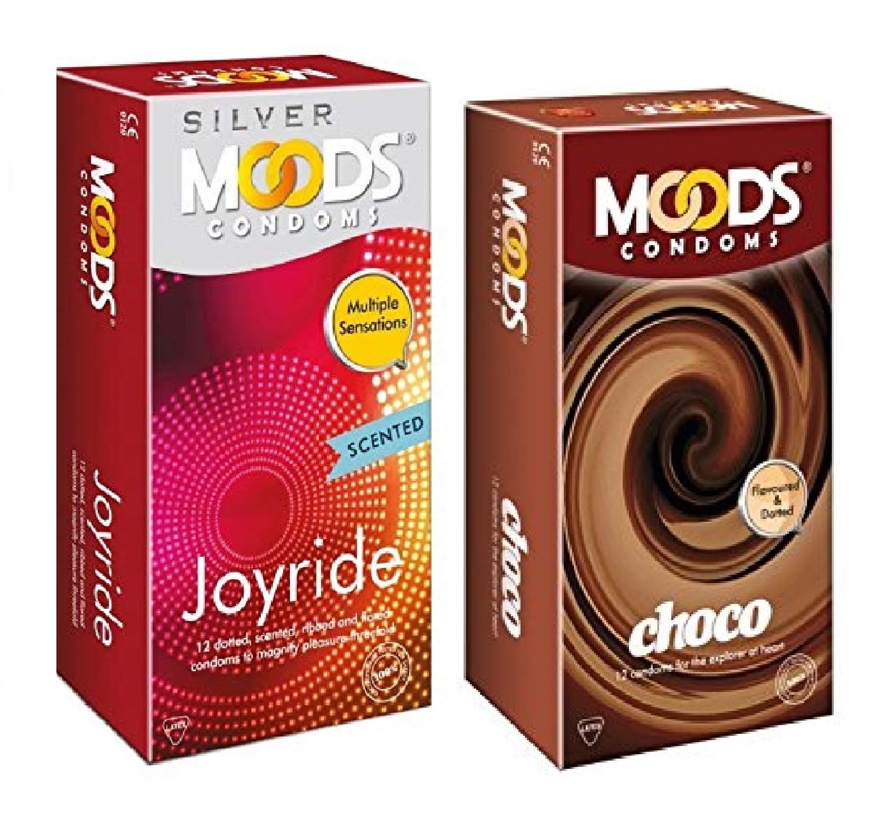 Moods Condoms For Men Combo Pack (Joyride + Chooco) (2pack in 24condoms)-picture-25