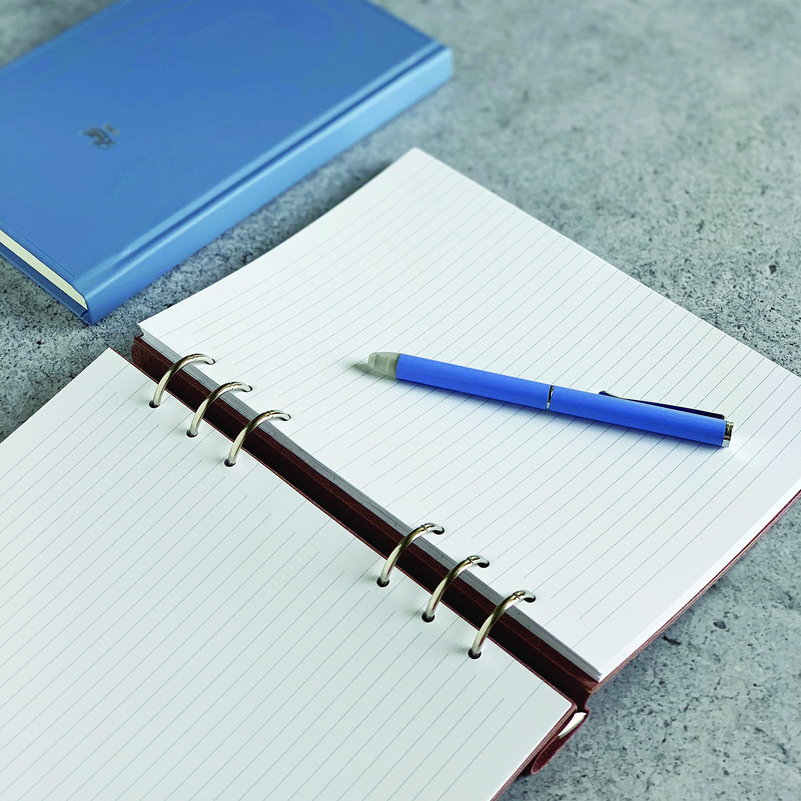 Filofax Blocco appunti, formato personale, collezione Architexture, taccuino ricaricabile, 13,7 x 17,5 cm, calcestruzzo (B143006)