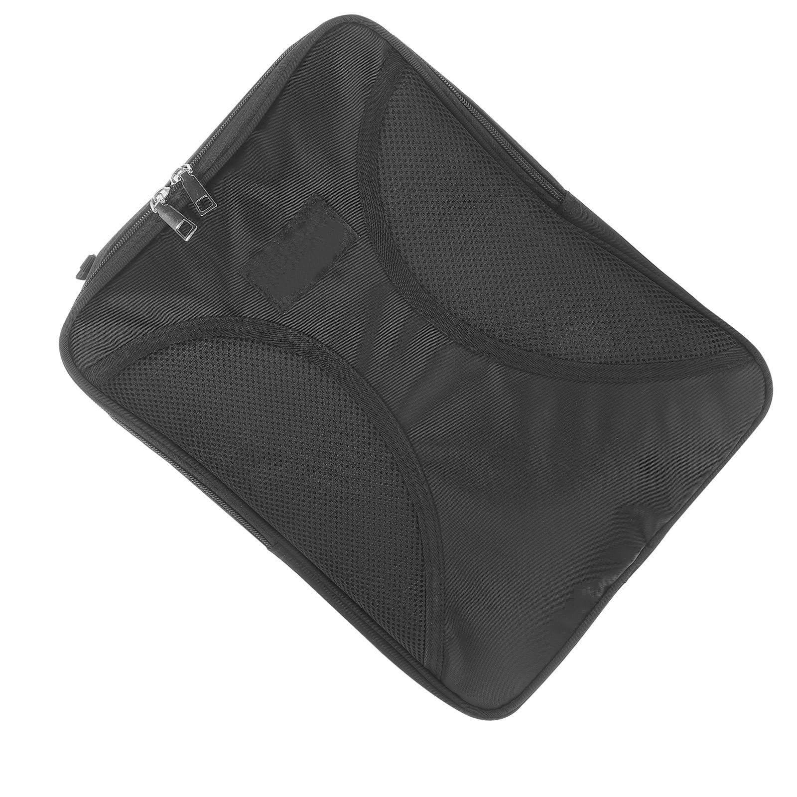Borsa Porta Spartiti Musicali Nera, Borsa Espandibile | Performance e Pratica, Apertura Facile Fibbia Regolabile, Tessuto Composito Nylon e Spugna