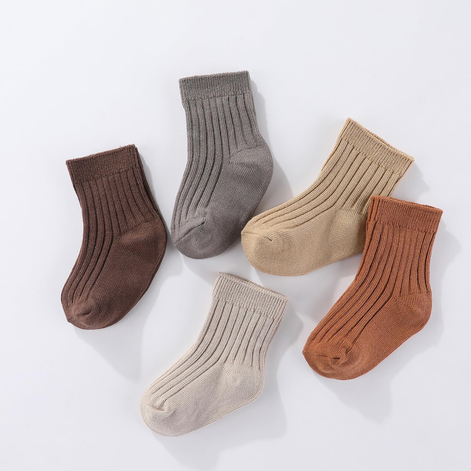 Ruliby Baby Hat Mitten and Sock Set Gorro, Juego de Accesorios de Oso 1 + Calcetines en Color Topo, 0-6 Meses Unisex bebé