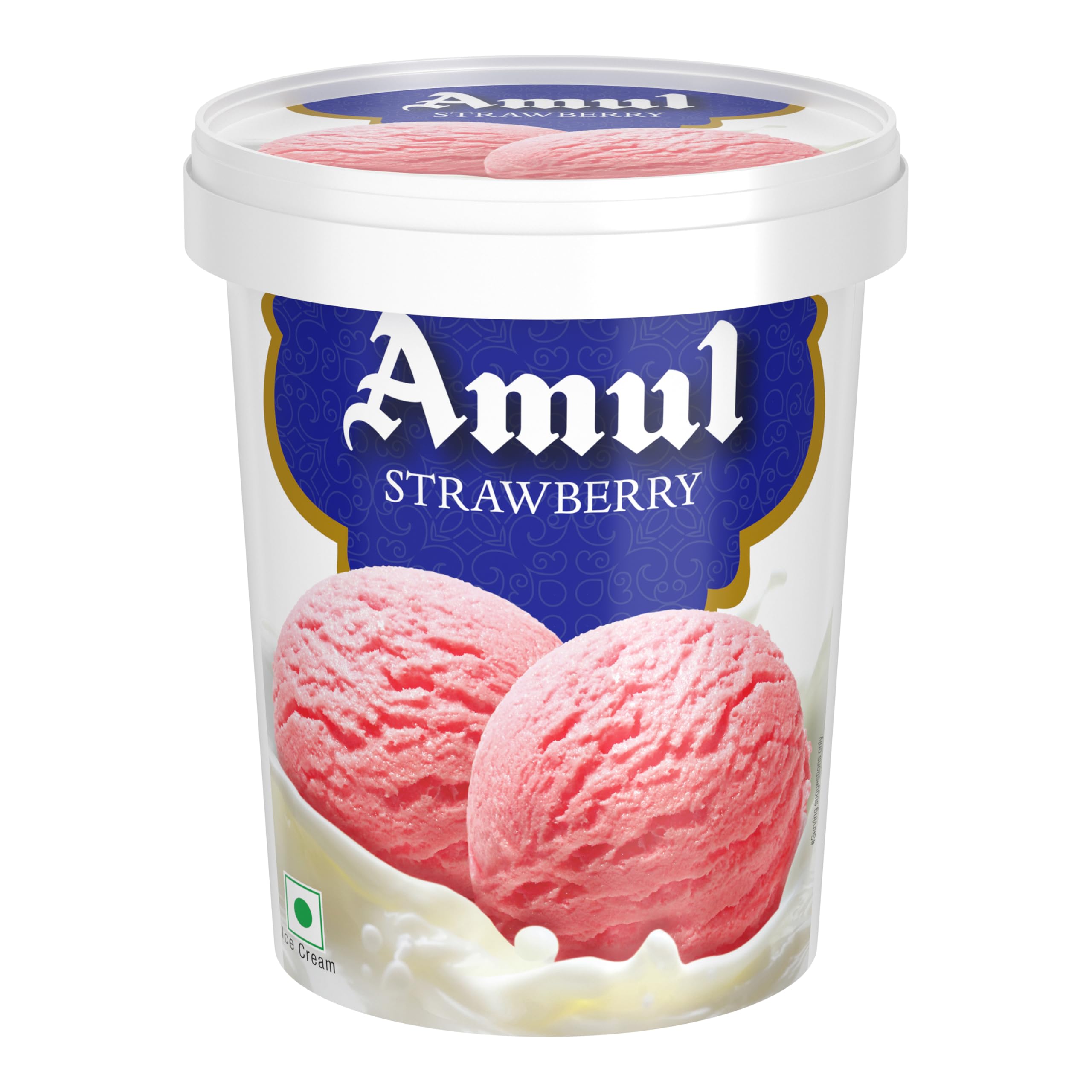 Amul Ice Cream Tub Strawberry, 500ml-image-31