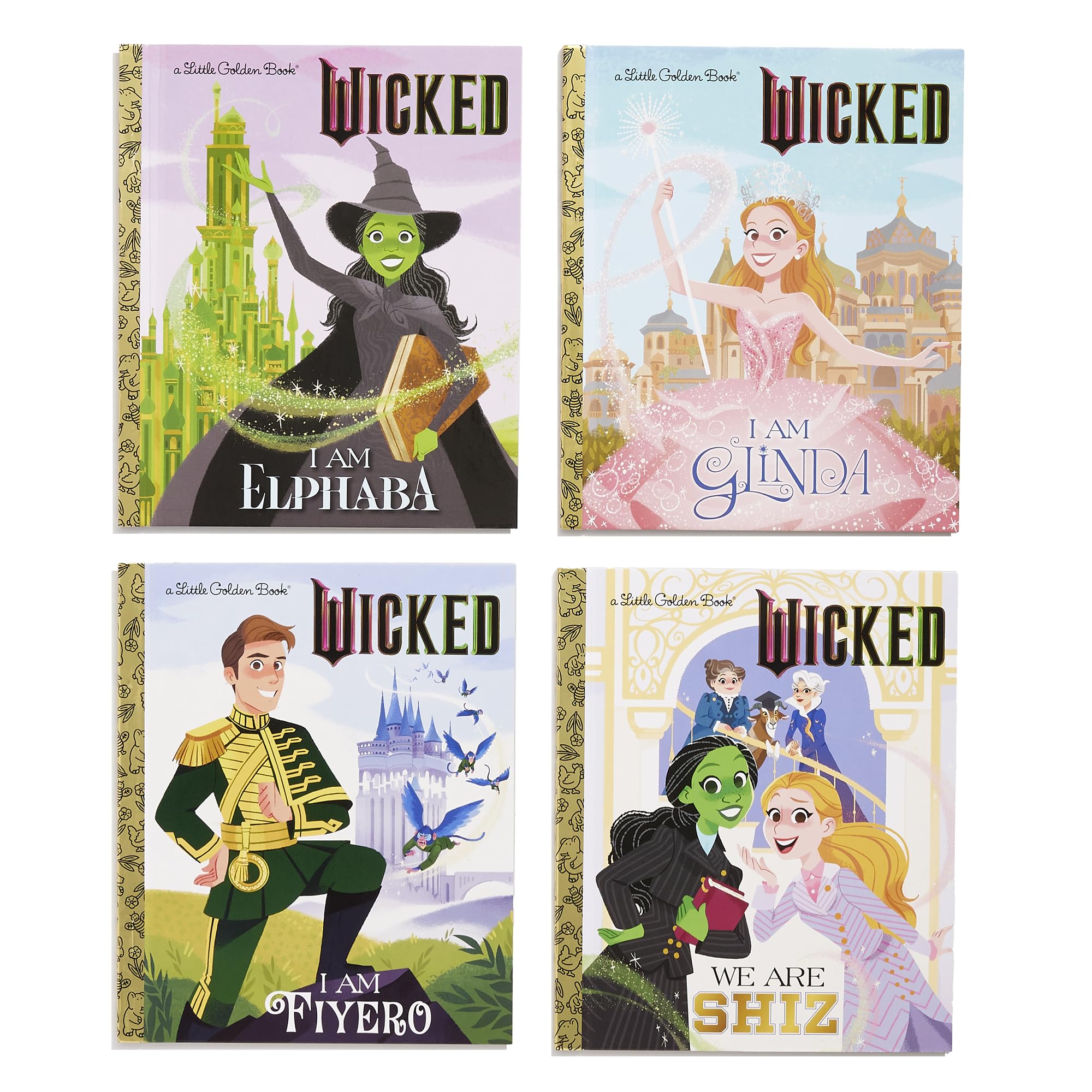 Wicked Little Golden Book Boxed Set (Universal Pictures Wicked)