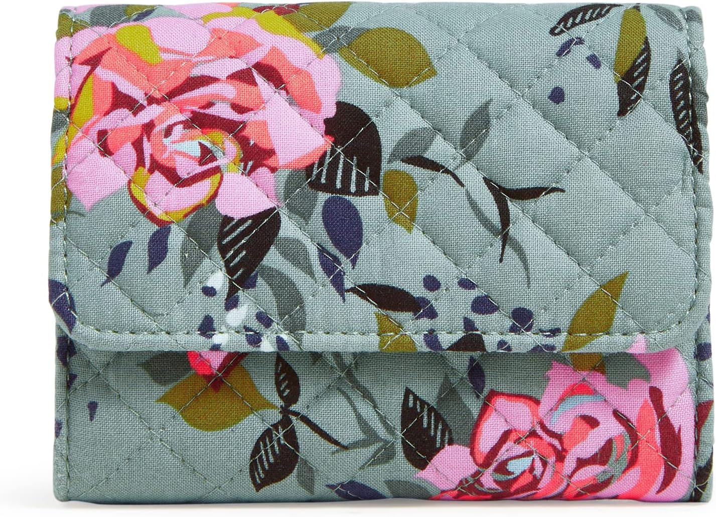Vera BradleyWomen's Cotton Riley Compact Wallet With