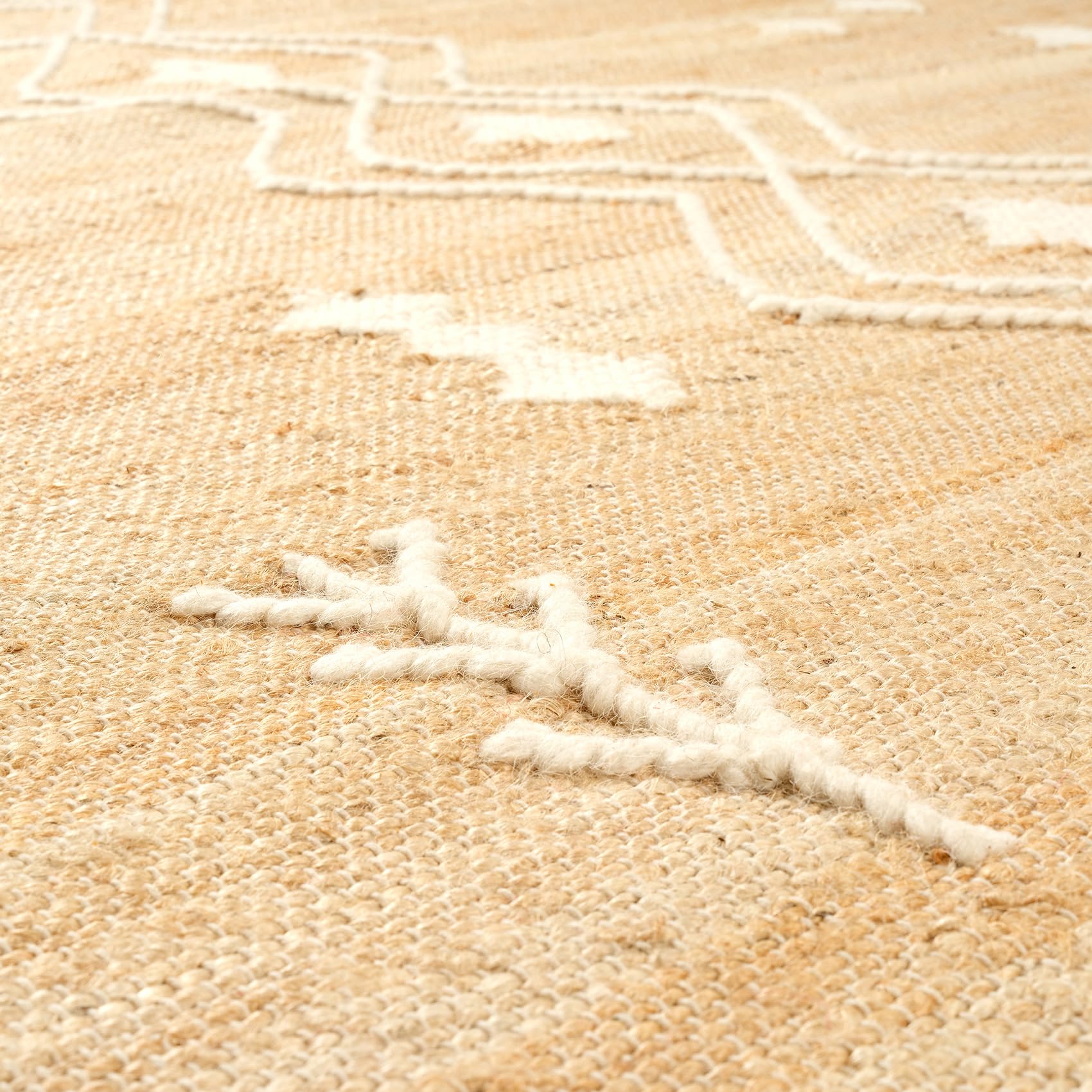 Jaıpur Jüt Kilim 120x180 Cm Bej