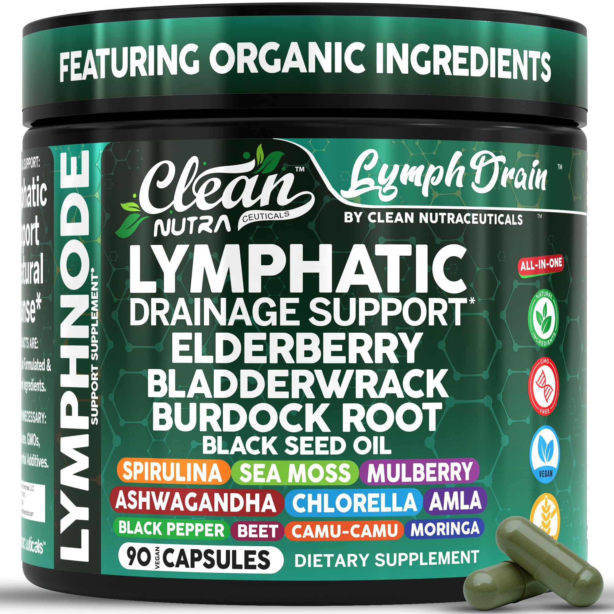 Clean Nutra Organic Lymphatic Drainage