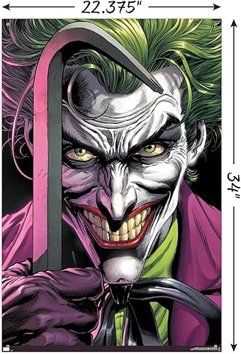 Miniatura 9 de Trends International DC Comics The Joker - Póster de pared con pasadores