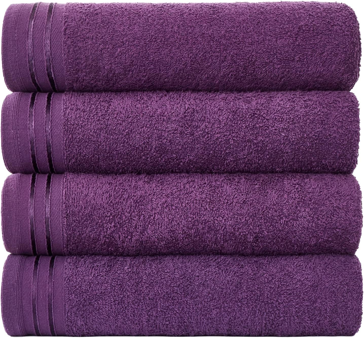 A & B TRADERS Pack of 2 or 4 Big Large Jumbo Bath Sheets Towels Soft