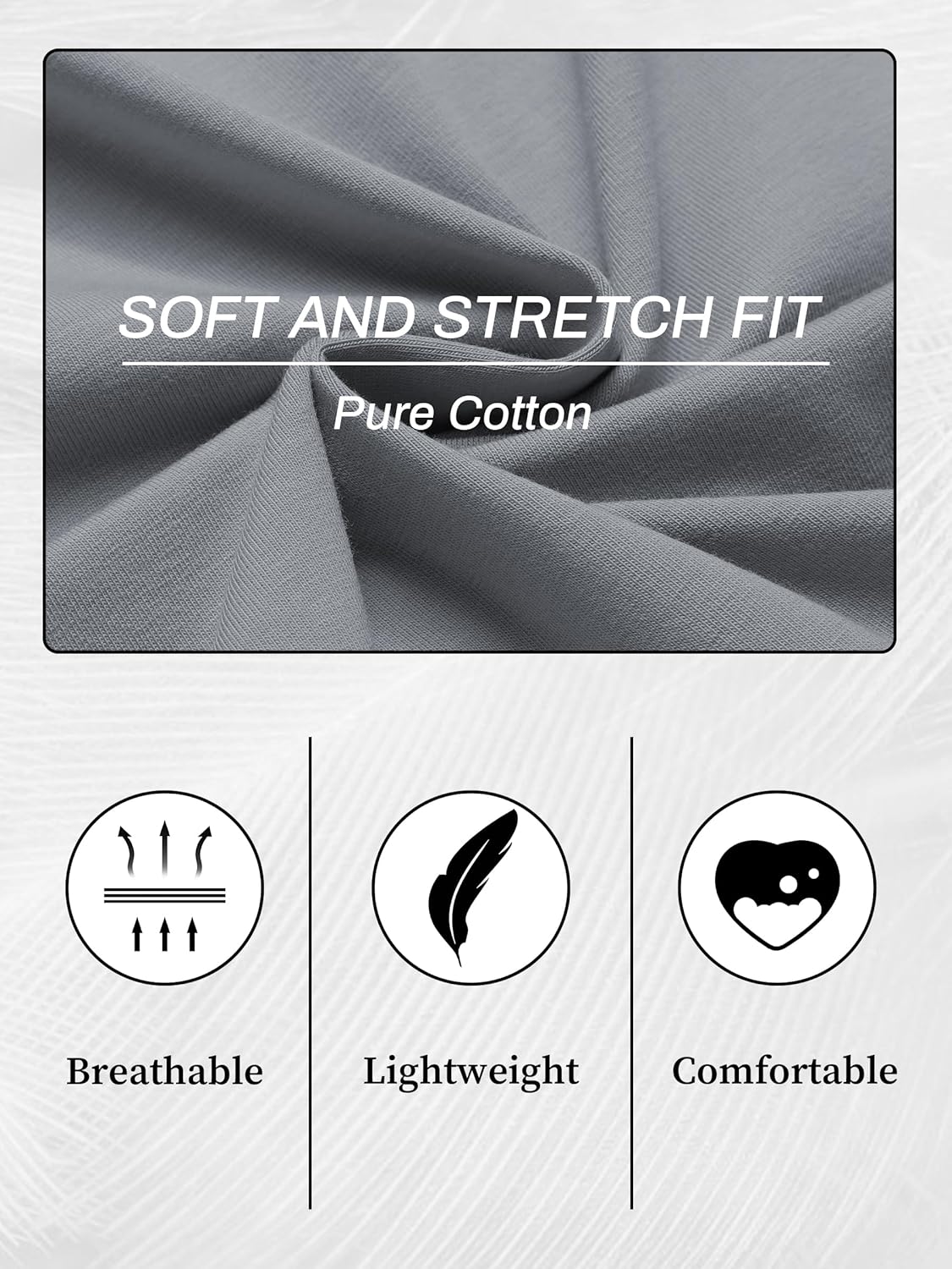 Men's Pajama Set Cotton Pajamas Striped Short Sleeve & Shorts Pjs Sets Sleepwear Summer Lounge Set with Pockets - Image 6