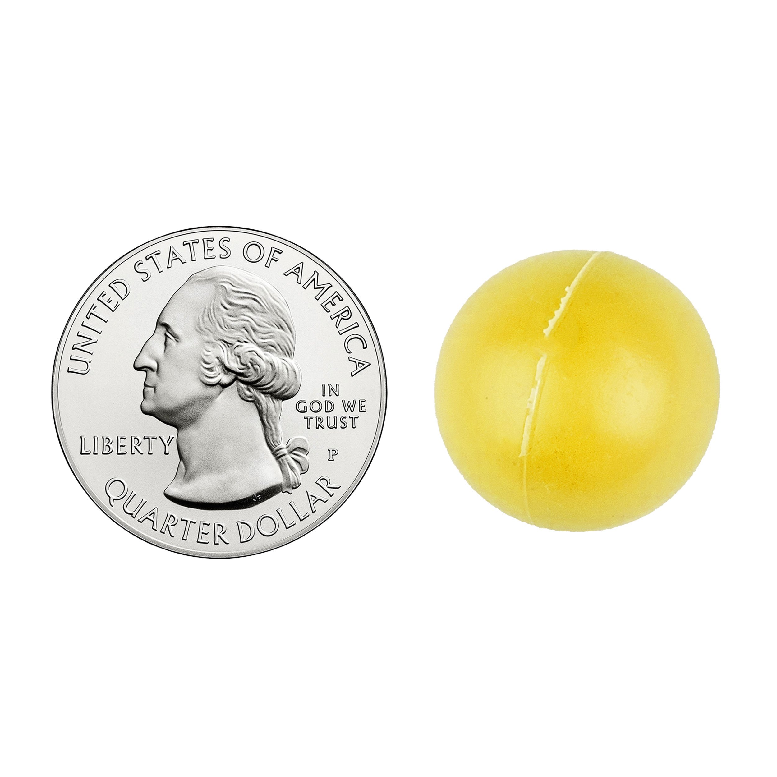 Bastante ODD Novelties 3/4 "Mini Ping Pong/Pelotas de Tenis de Mesa/Cerveza Pong Redonda (100 Unidades), Amarillo, 19 mm