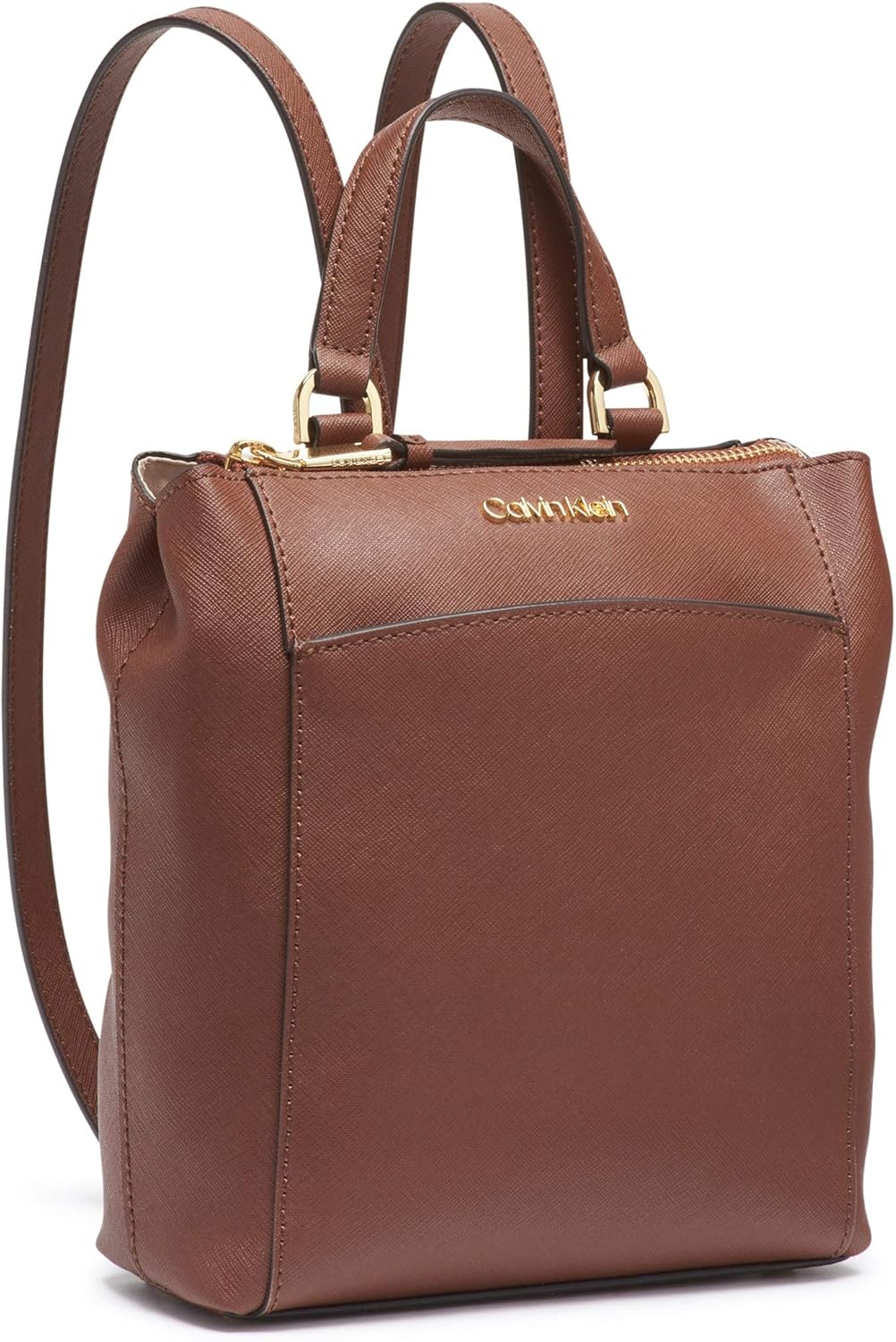 Calvin Klein Hayden Saffiano Leather Backpack