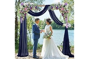 FUSHY Chiffon Drapery for Wedding Arches