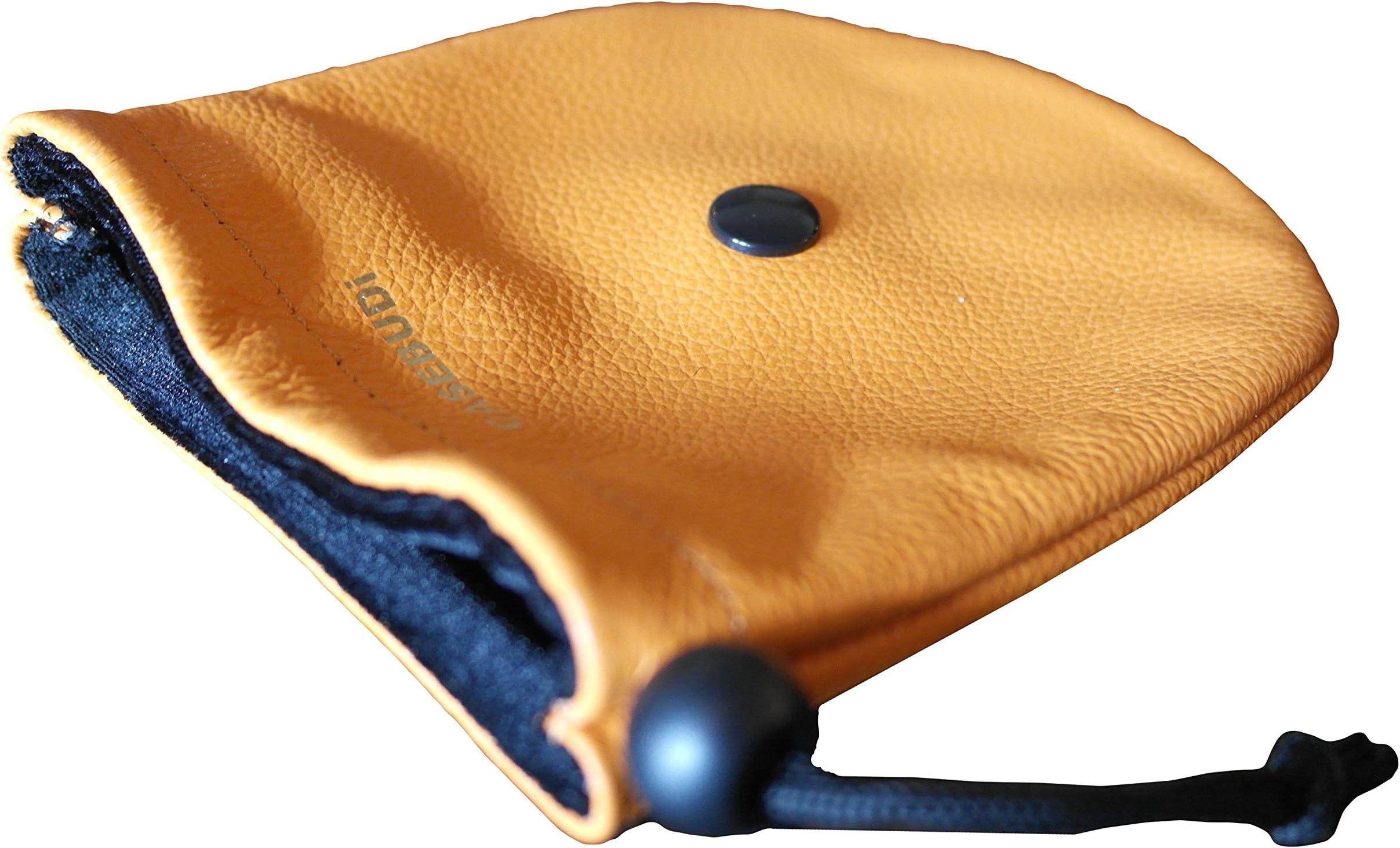 CASEBUDi Luxurious Soft Leather Watch Travel Case | Tan