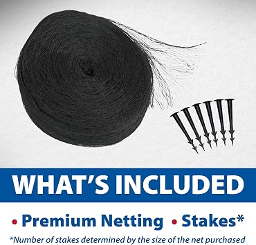The Pond Guy Premium Pond Netting Fine Mesh Cover Net - 8'x10'