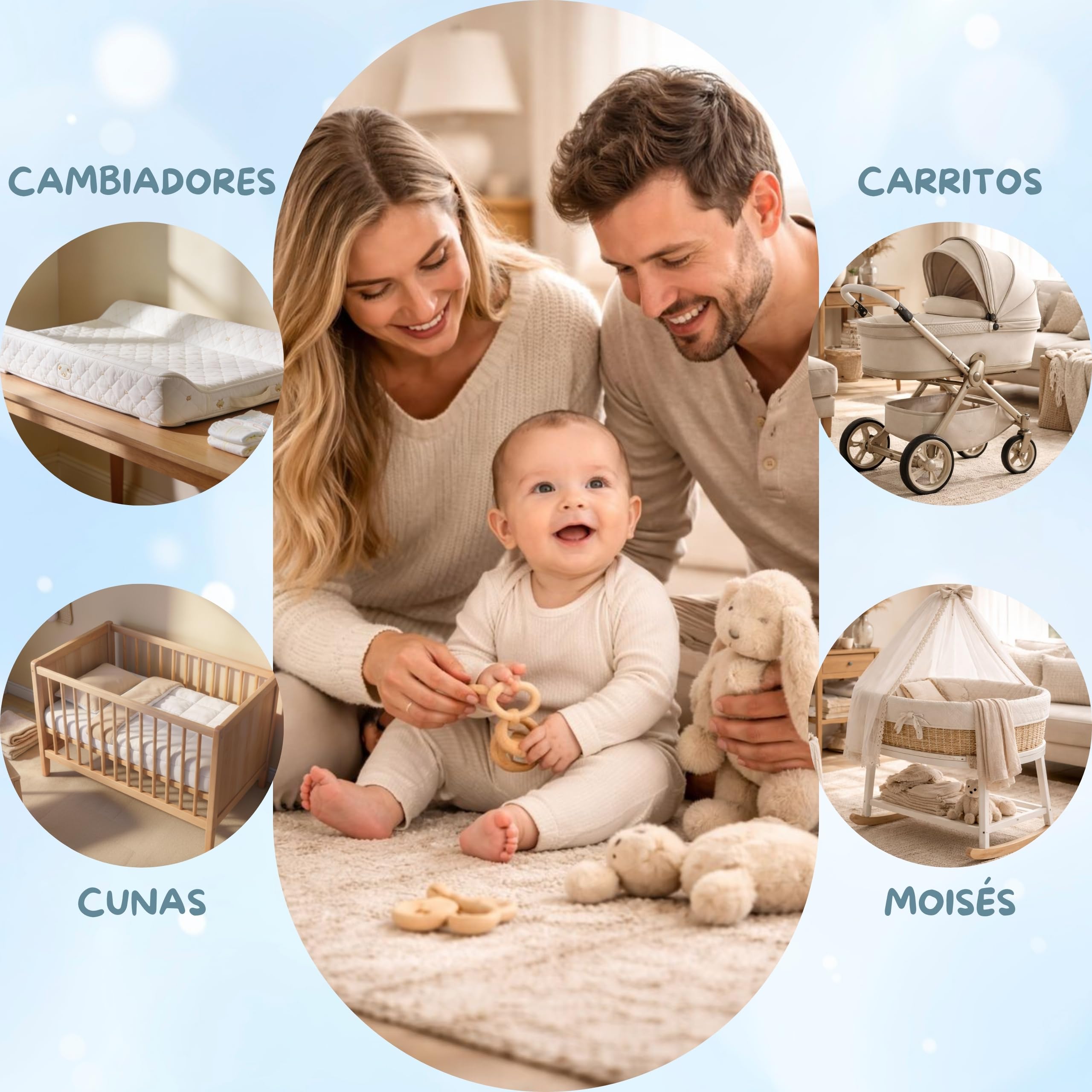 Empapadores Bebe - Empapador Cambiador Desechable Bebe - 60 Cambiadores Desechables 33X45 - Ideal Primera Etapas - Especial Pieles Sensibles - Ultra Absorbentes y Suaves - Sin Perfumes Ni Látex — view 7