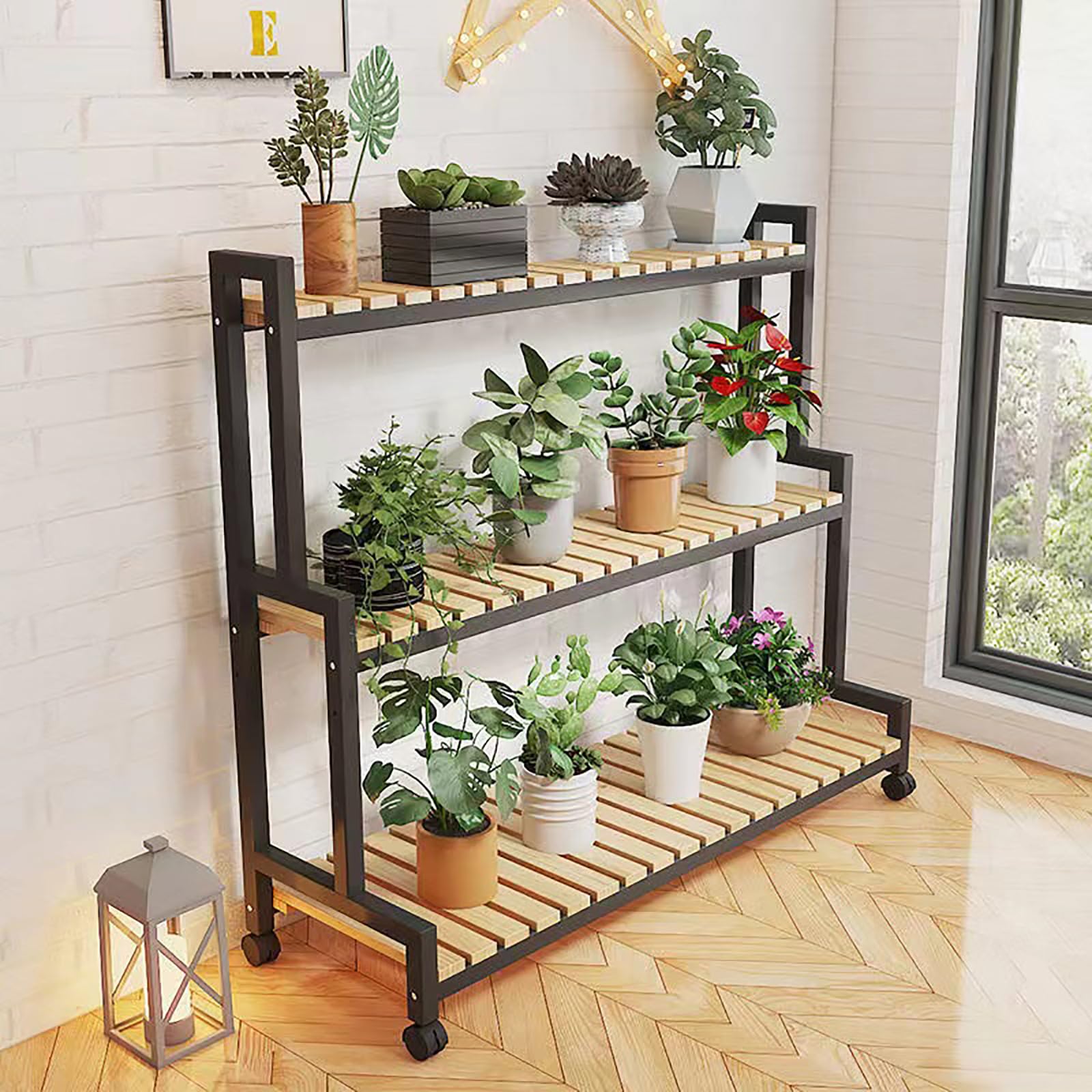 Amazon.co.jp: フラワースタンド プランタースタンド 屋外 アイアン 